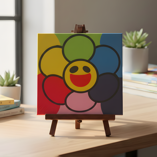 Pompom Ball Mosaic Art